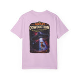 The Great Cowduction™ 2 Sided Heavyweight Garment-Dyed T-Shirt Cosmic Curiosities Archive – Case File 001 - Mahannah's Sci-fi Universe