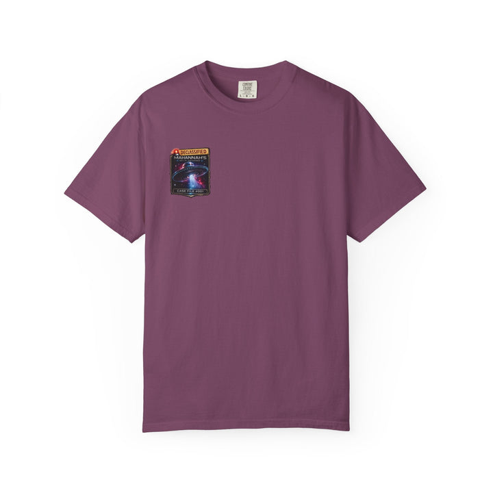 The Great Cowduction™ 2 Sided Heavyweight Garment-Dyed T-Shirt Cosmic Curiosities Archive – Case File 001 - Mahannah&