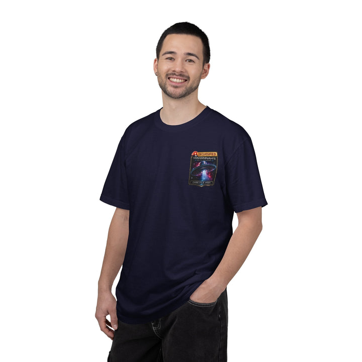 The Great Cowduction™ 2 Sided Heavyweight Garment-Dyed T-Shirt Cosmic Curiosities Archive – Case File 