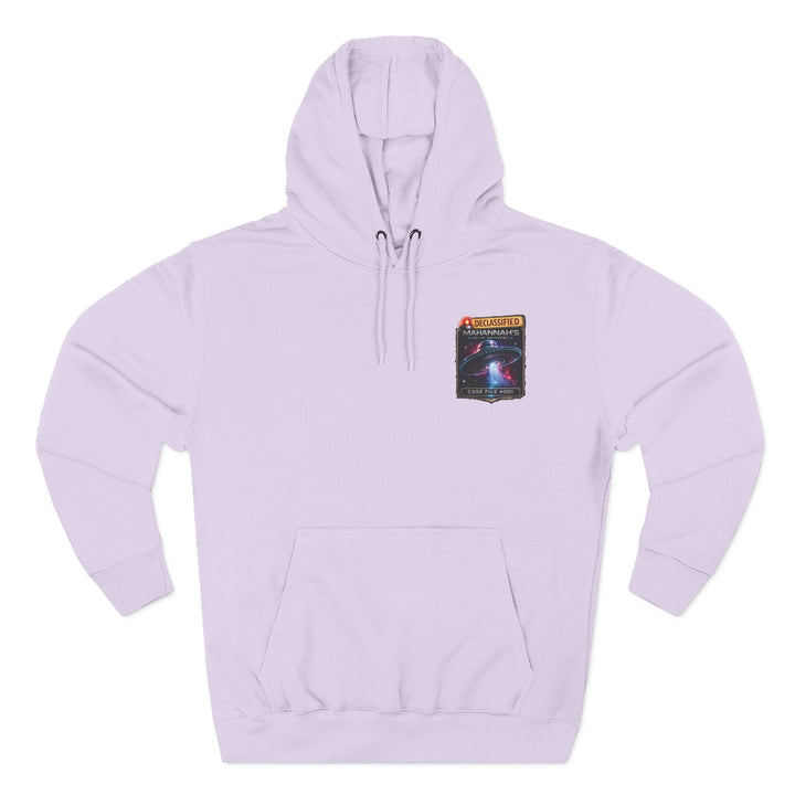 The Great Cowduction™ 3-Panel Fleece Hoodie | Cosmic Curiosities™ Archive – Case File 001 - Mahannah&