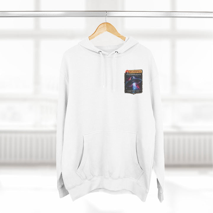 The Great Cowduction™ 3-Panel Fleece Hoodie | Cosmic Curiosities™ Archive – Case File 001 - Mahannah&