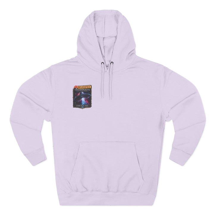 The Great Cowduction™ 3-Panel Fleece Hoodie | Cosmic Curiosities™ Archive – Case File 001 - Mahannah&
