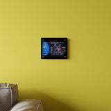 USS Enterprise Lineage Acrylic Wall Art Panel - Sci - Fi Home Decor - Mahannah's Sci - fi Universe