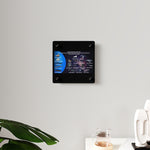 USS Enterprise Lineage Acrylic Wall Art Panel - Sci - Fi Home Decor - Mahannah's Sci - fi Universe