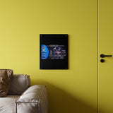 USS Enterprise Lineage Acrylic Wall Art Panel - Sci - Fi Home Decor - Mahannah's Sci - fi Universe