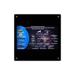 USS Enterprise Lineage Acrylic Wall Art Panel - Sci - Fi Home Decor - Mahannah's Sci - fi Universe