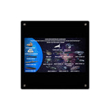 USS Enterprise Lineage Acrylic Wall Art Panel - Sci - Fi Home Decor - Mahannah's Sci - fi Universe