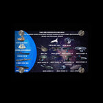 USS Enterprise Lineage Acrylic Wall Art Panel - Sci - Fi Home Decor - Mahannah's Sci - fi Universe