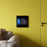 USS Enterprise Lineage Acrylic Wall Art Panel - Sci - Fi Home Decor - Mahannah's Sci - fi Universe