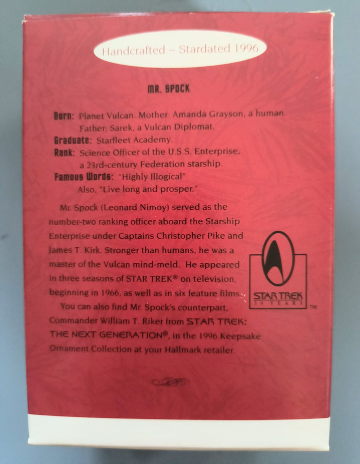 1999 Deep Space 9 Runabout Rio Grande Star Trek Hallmark Ornament - Mahannah&