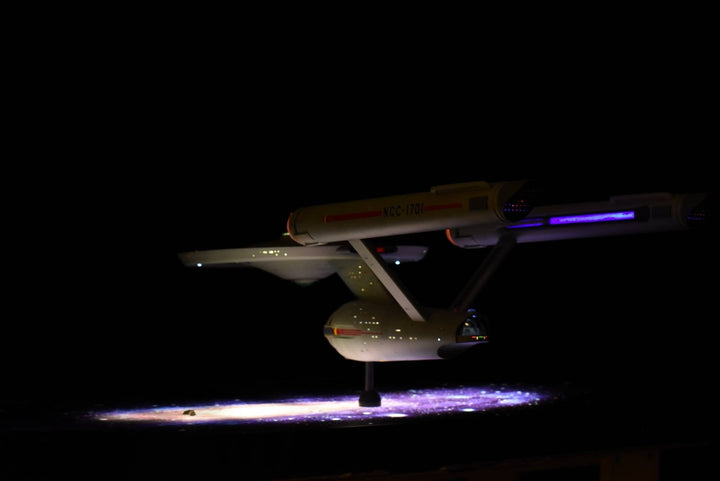 50th Anniversary 1:350 TOS Star Trek Enterprise LED/Audio System - Mahannah&
