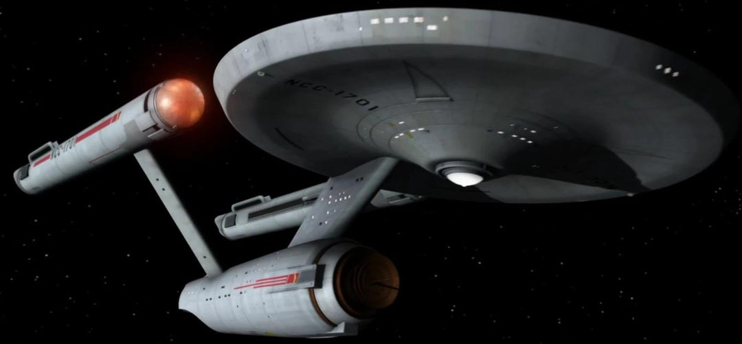 50th Anniversary 1:350 TOS Star Trek Enterprise LED/Audio System - Mahannah's Sci-fi Universe