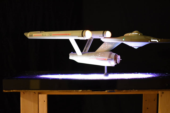 50th Anniversary 1:350 TOS Star Trek Enterprise LED/Audio System - Mahannah&