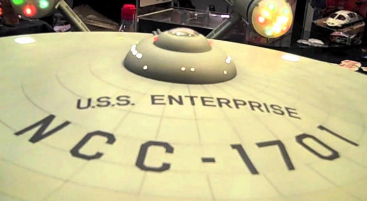 50th Anniversary 1:350 TOS Star Trek Enterprise LED/Audio System - Mahannah&