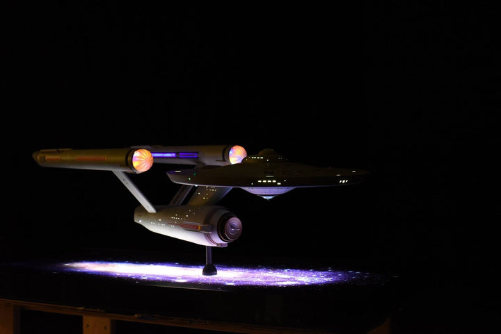50th Anniversary 1:350 TOS Star Trek Enterprise LED/Audio System - Mahannah&