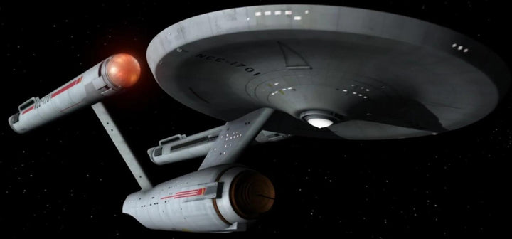 50th Anniversary 1:350 TOS Star Trek Enterprise Motor Fan Blade System W/Remote - Mahannah&