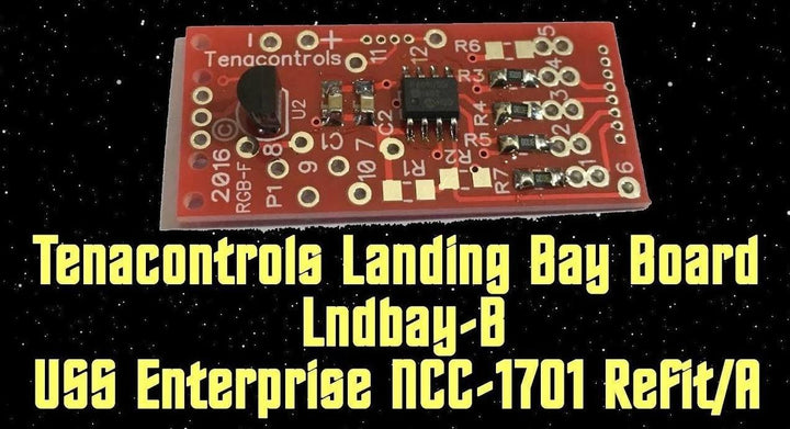 Landing Bay Sequential Runway/Landing Lights For Star Trek USS Enterprise NCC-1701 Refit - Mahannah&
