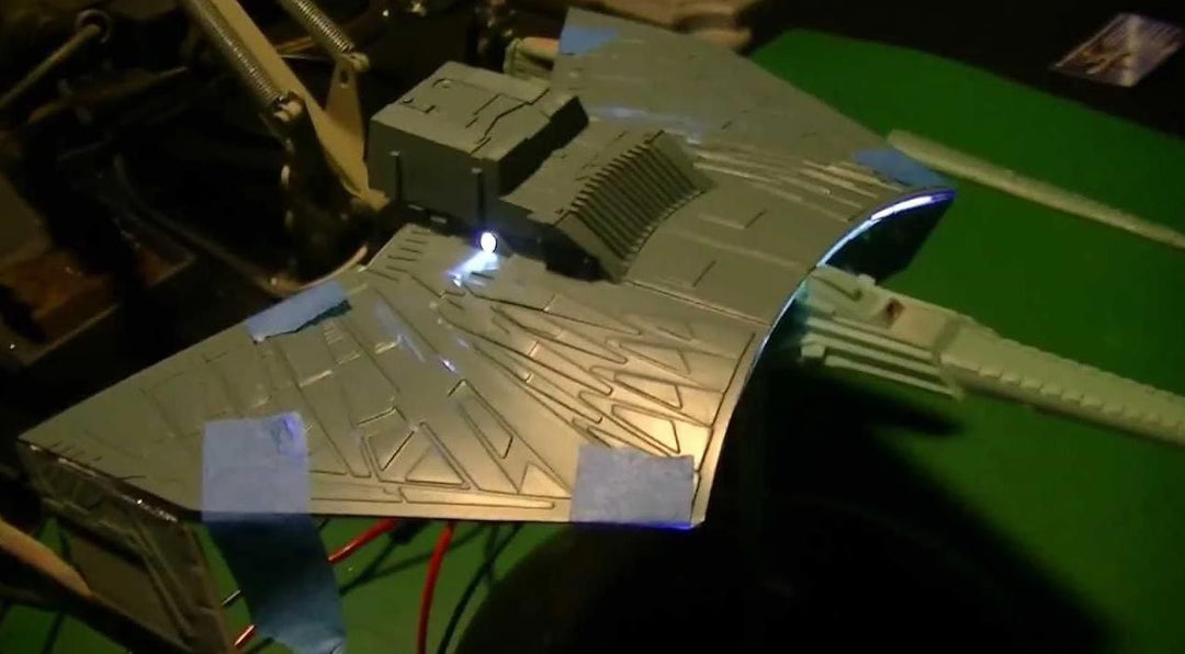 Movie Quality Complete LED/Sound System For 1:350 Klingon K’Tinga Battle Cruiser - Mahannah&