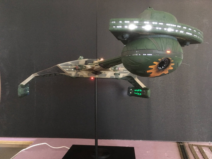 Movie Quality Complete LED/Sound System For 1:350 Klingon K’Tinga Battle Cruiser - Mahannah&