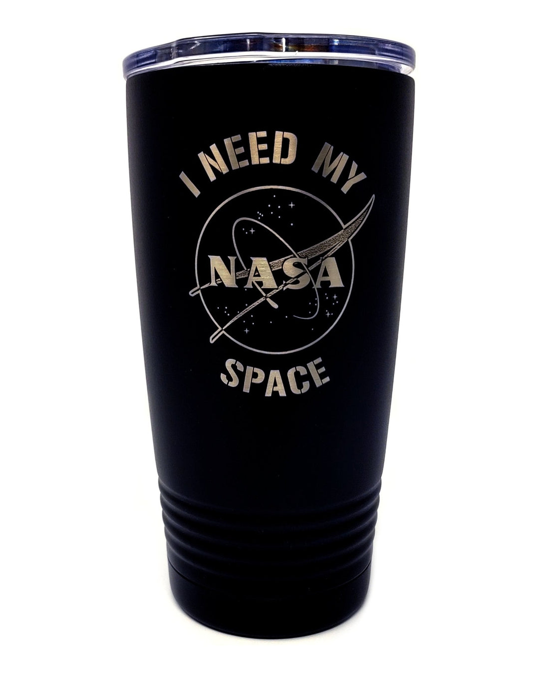 NASA I Need My Space Laser Engraved 20oz Stainless Steel Vacuum Insulated Tumbler/Mug - Mahannah&