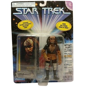 New in box,sealed Star Trek DS9 Captain Kurn collectible action figure-1997 Vintage - Mahannah&