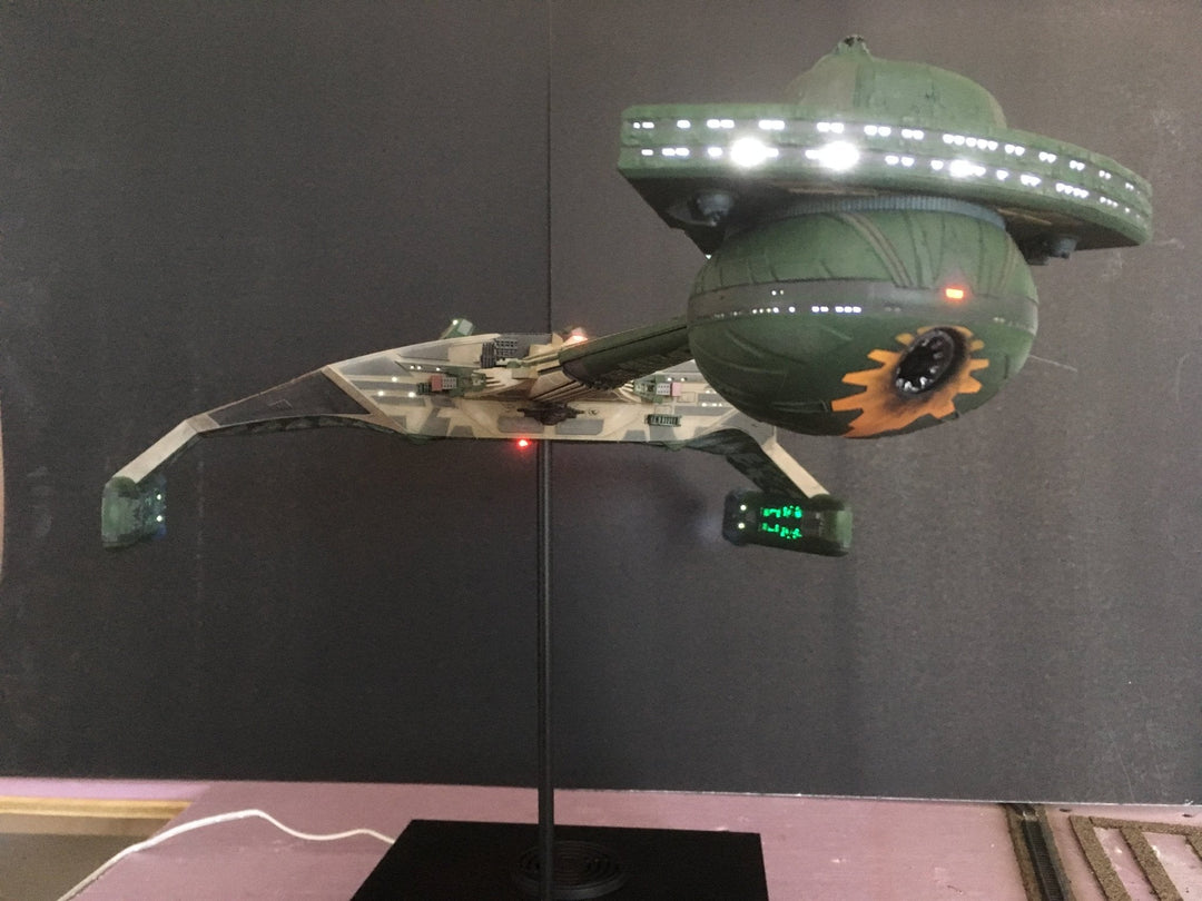 Polar Lights Compatible LED/Sound System For 1:350 Klingon K’Tinga Model Kit - Mahannah&