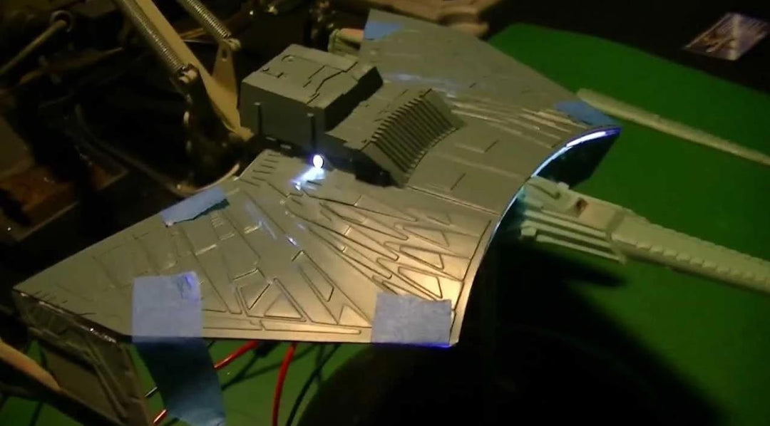 Polar Lights Compatible LED/Sound System For 1:350 Klingon K’Tinga Model Kit - Mahannah&