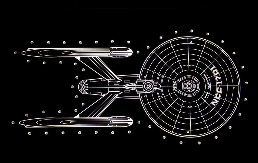 Shields Up/Down Board for Star Trek USS Enterprise 1701 Refit/A - Mahannah's Sci-fi Universe