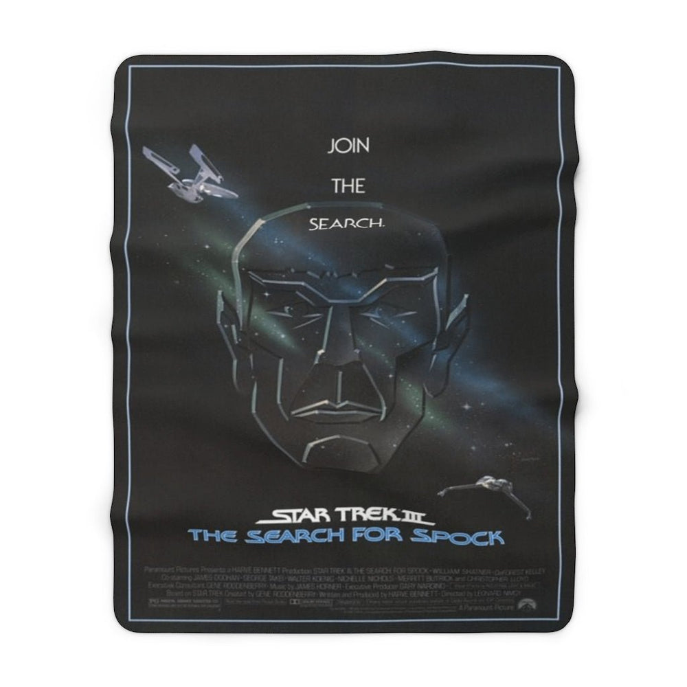 Star Trek 3 - The Search for Spock Sherpa Blanket - Mahannah's Sci-fi Universe