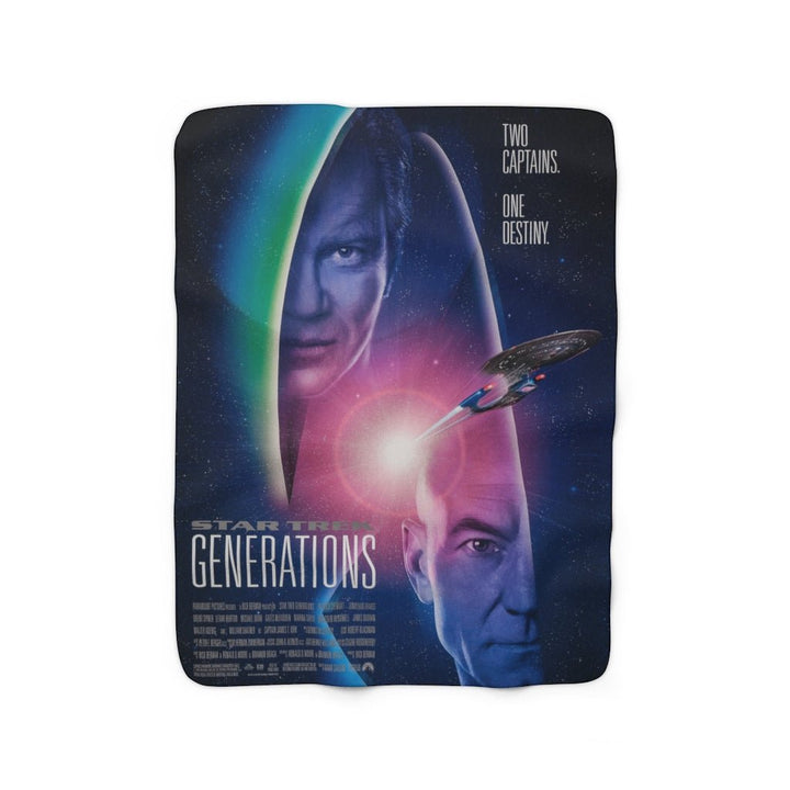 Star Trek Generations Sherpa Blanket - Mahannah&
