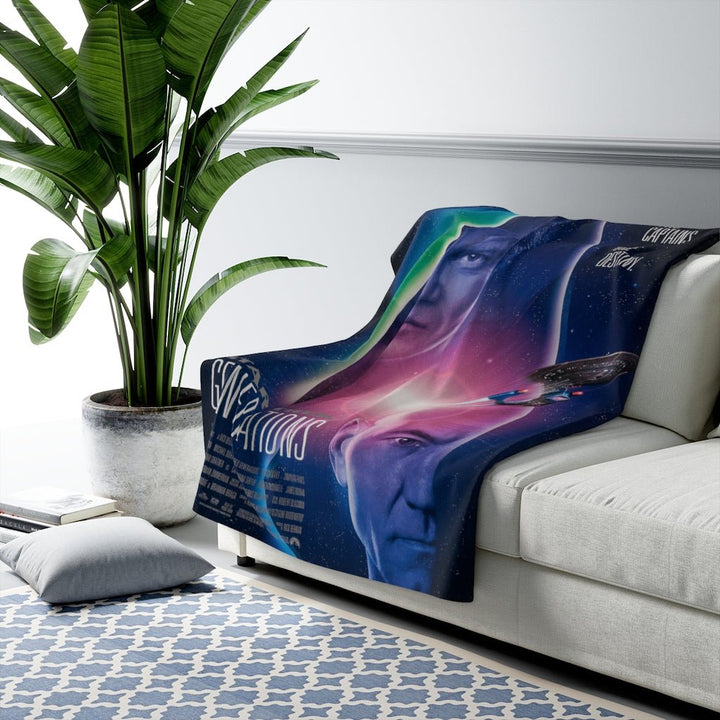 Star Trek Generations Sherpa Blanket - Mahannah&