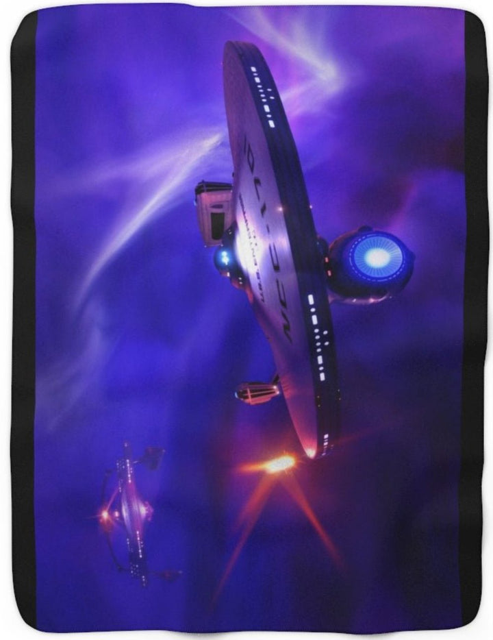 Star Trek II The Wrath Of Khan "Revenge" Sherpa Blanket - Mahannah&