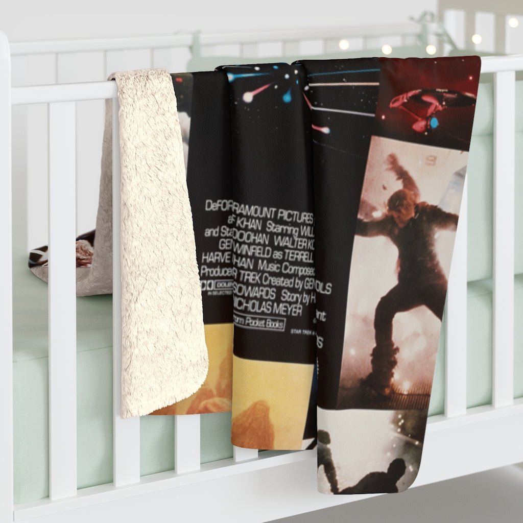 Star Trek II The Wrath of Khan Sherpa Blanket - Mahannah&