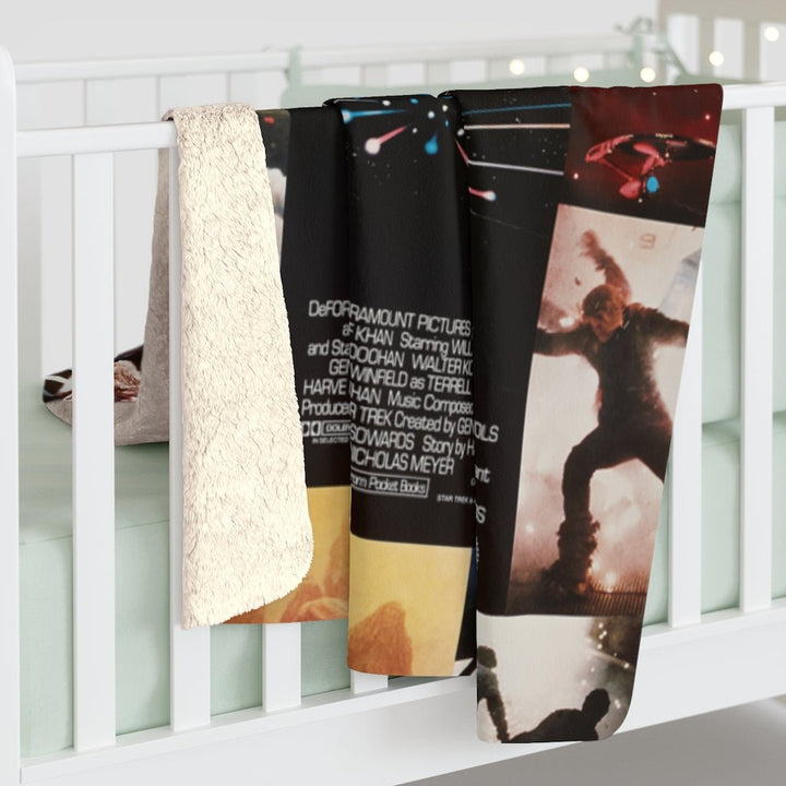 Star Trek II The Wrath of Khan Sherpa Blanket - Mahannah&