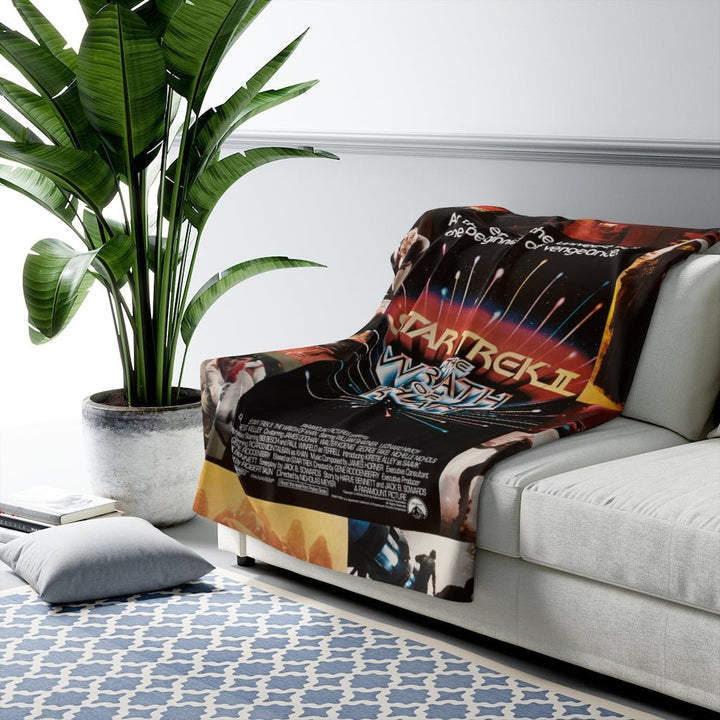 Star Trek II The Wrath of Khan Sherpa Blanket - Mahannah&