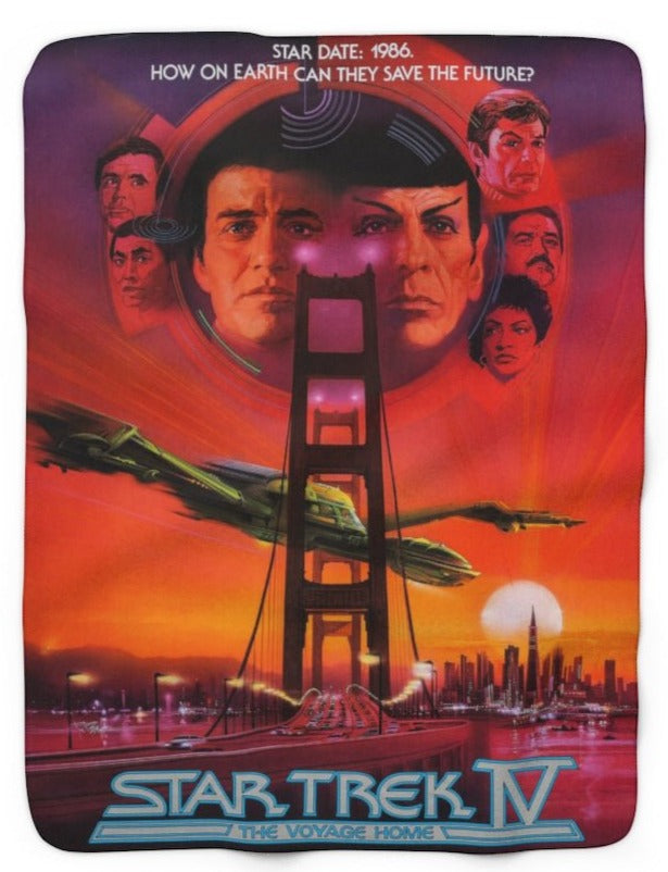 Star Trek IV Sherpa Blanket - Mahannah&