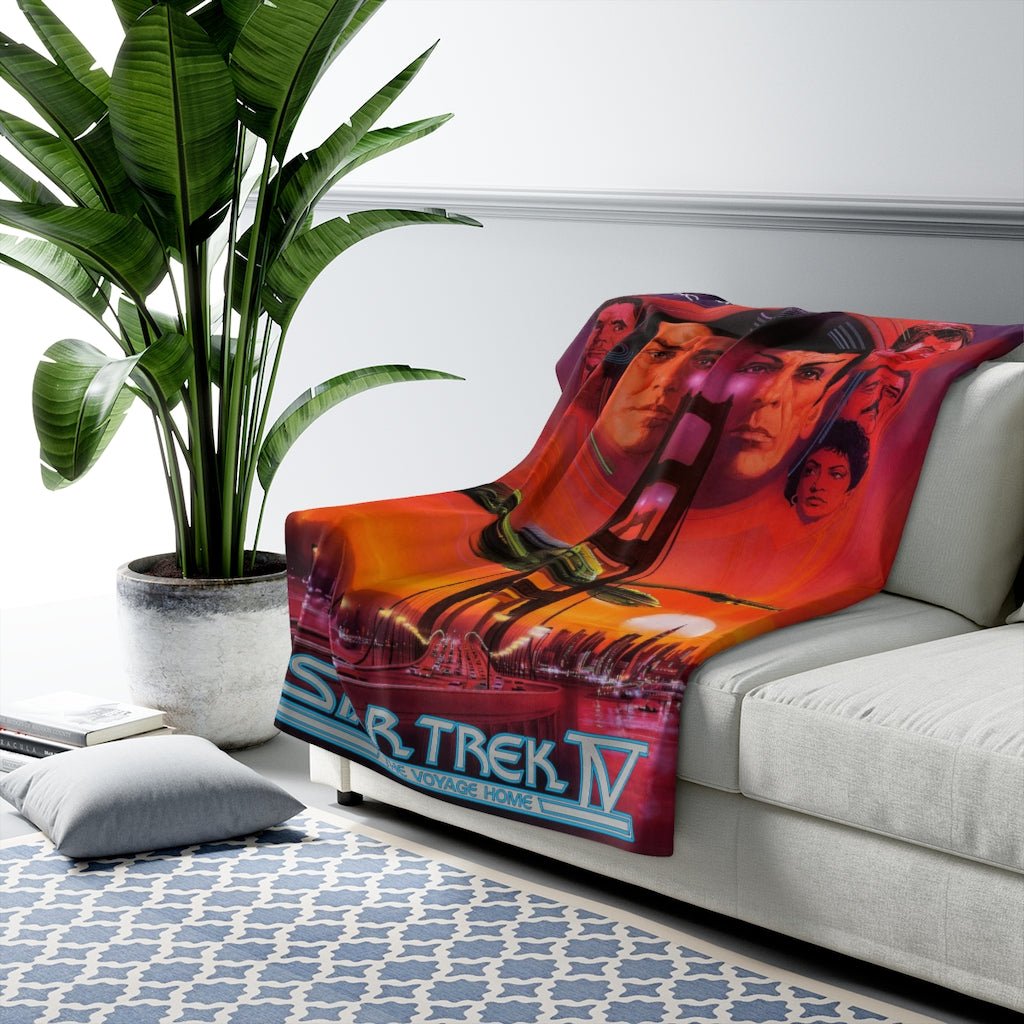 Star Trek IV Sherpa Blanket - Mahannah&