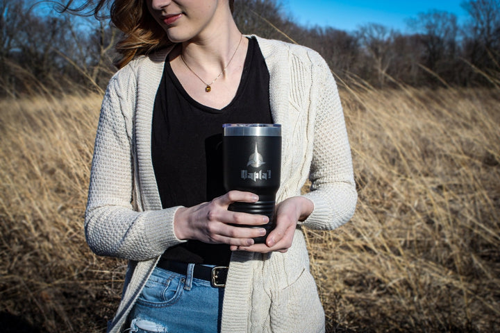 Star Trek Quote Laser Engraved 30oz Stainless Steel Vacuum Insulated Tumbler - Mahannah&