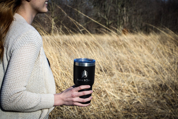 Star Trek Quote Laser Engraved 30oz Stainless Steel Vacuum Insulated Tumbler - Mahannah&