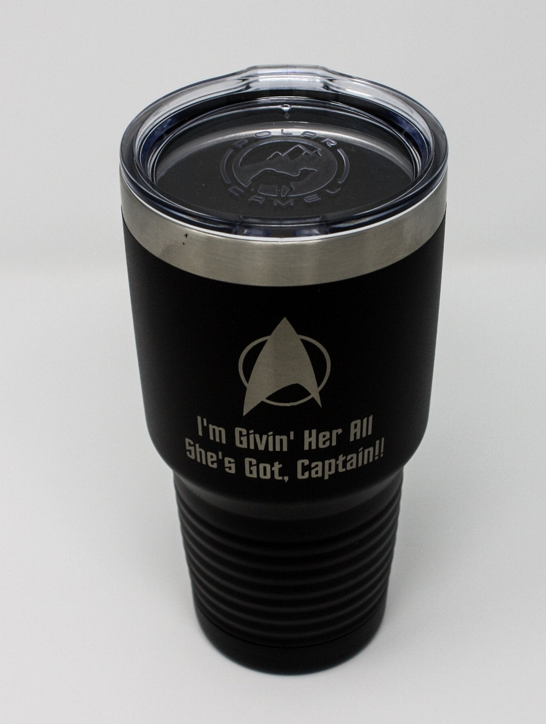Star Trek Quote Laser Engraved 30oz Stainless Steel Vacuum Insulated Tumbler - Mahannah&