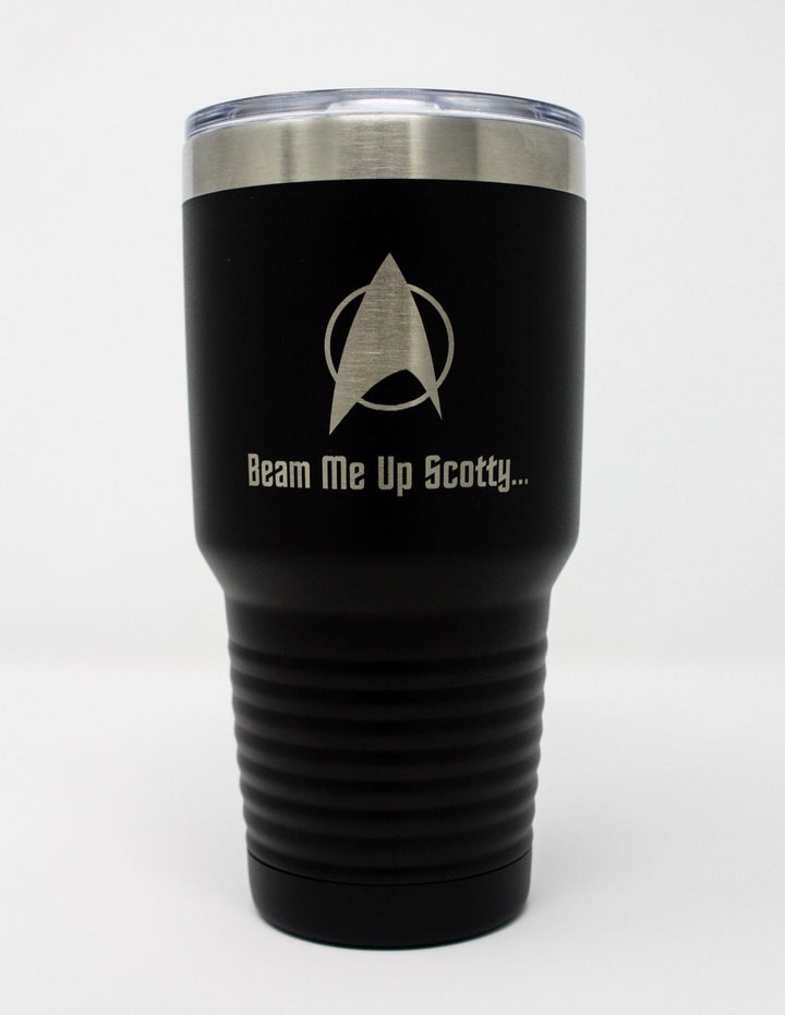 Star Trek Quote Laser Engraved 30oz Stainless Steel Vacuum Insulated Tumbler - Mahannah&