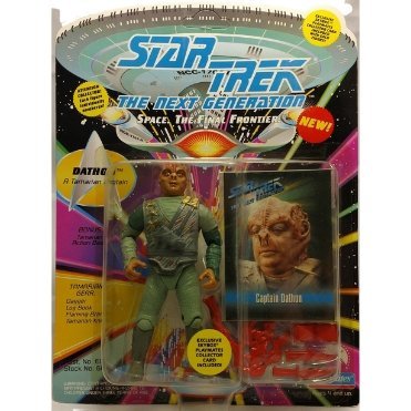 Star Trek The Next Generation Captain Dathon(Darmok) Collectible Action Figure-1993 - Mahannah&