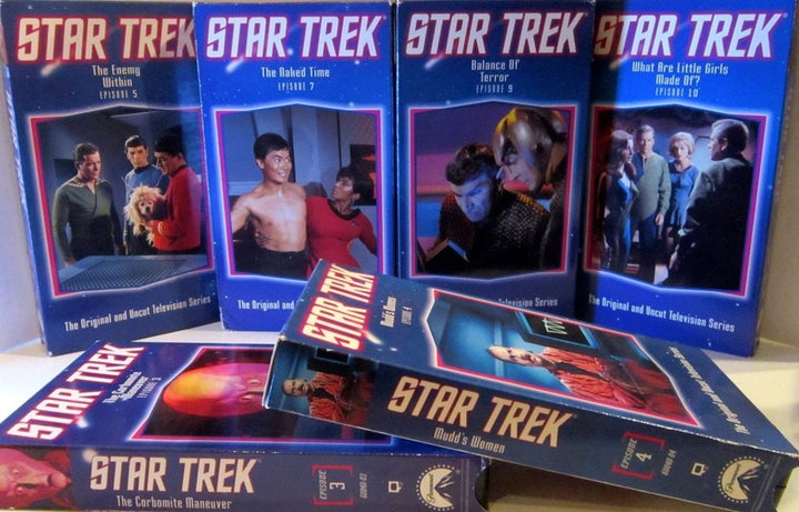 Star Trek The Original Uncut Television Series-VHS-Various Episodes - Mahannah&