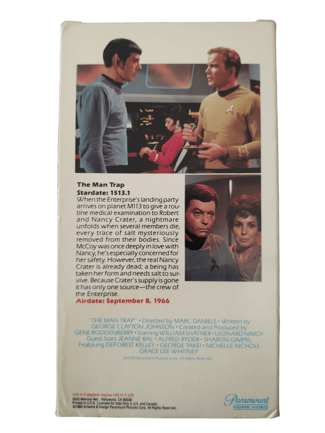 Star Trek The Original Uncut Television Series-VHS-Various Episodes - Mahannah&