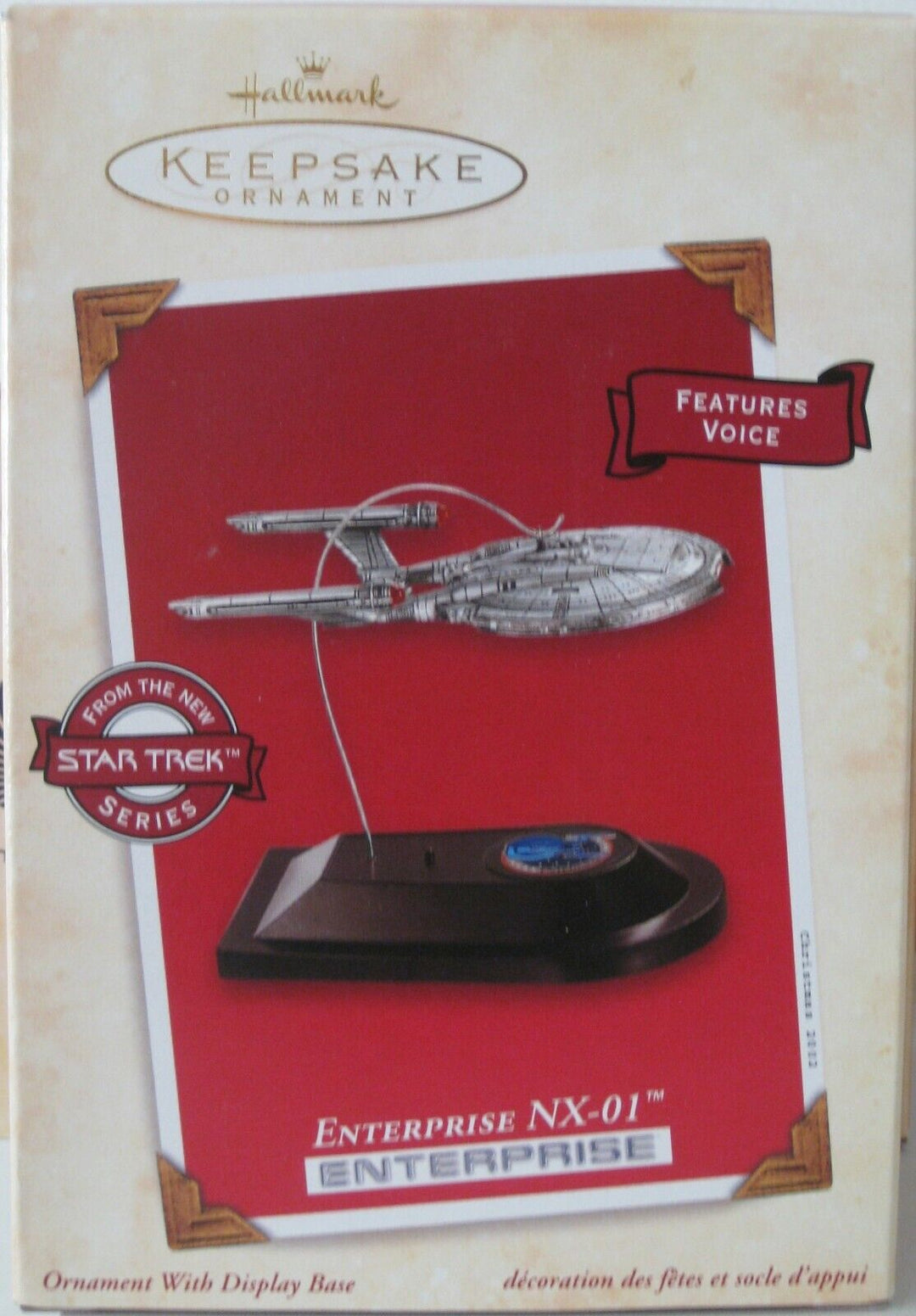 Star Trek USS Enterprise NX-01 Hallmark Ornament-2002 - Mahannah's Sci-fi Universe