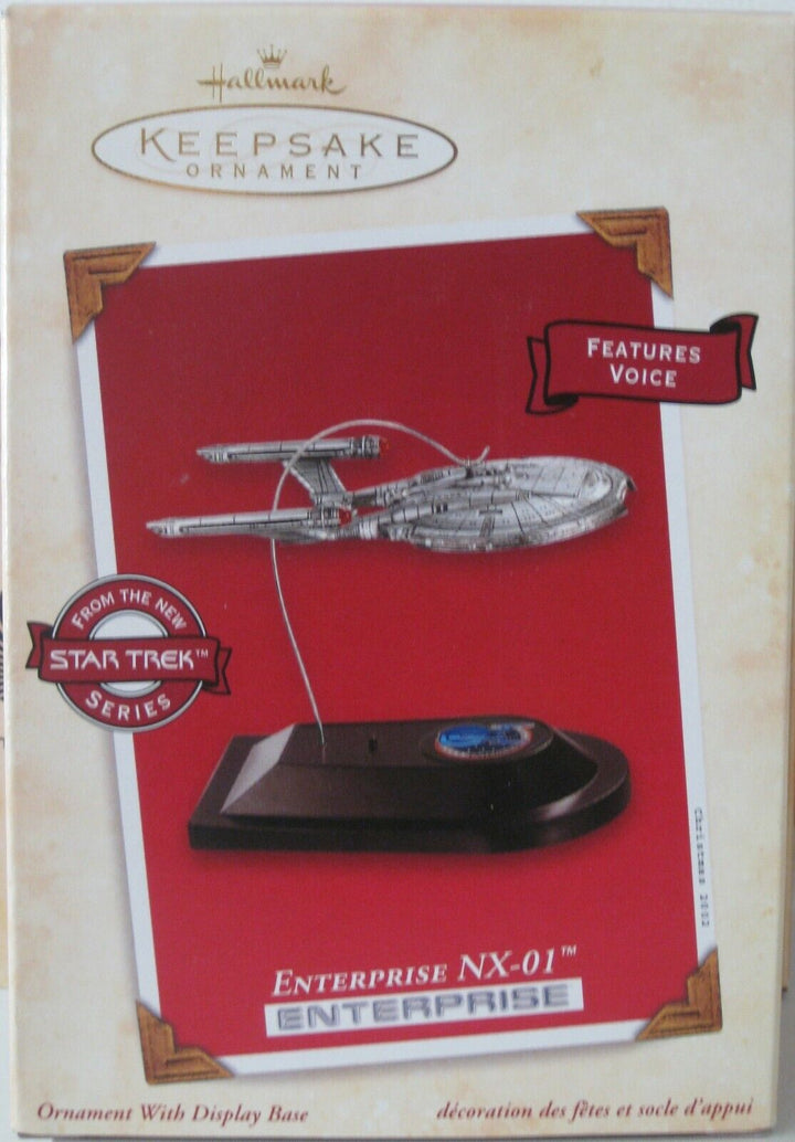 Star Trek USS Enterprise NX-01 Hallmark Ornament-2002 - Mahannah&