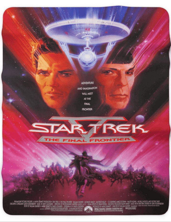 Star Trek V - The Final Frontier Sherpa Blanket - Mahannah&