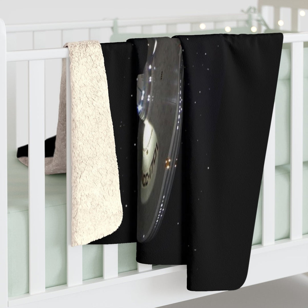 USS Enterprise Refit Sherpa Blanket - Mahannah&