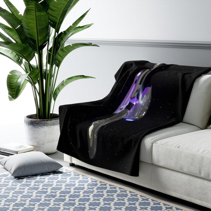 USS Enterprise Refit Sherpa Blanket - Mahannah&
