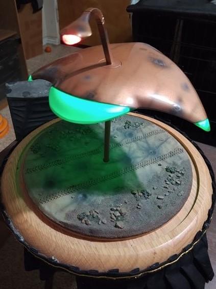 War of The Worlds Martian War Machine Board for Lights/Weapons and Audio - Mahannah&